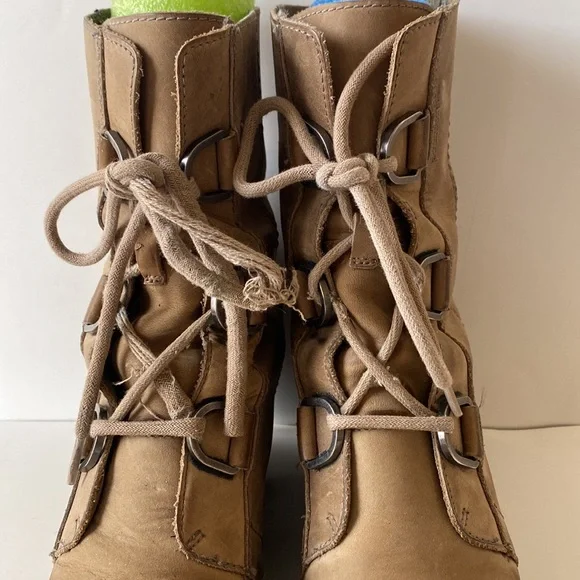 Sorel Joan of Arctic Wedge II Boot - Women's-Ash Brown-Sz 10 - Picture 7 of 15